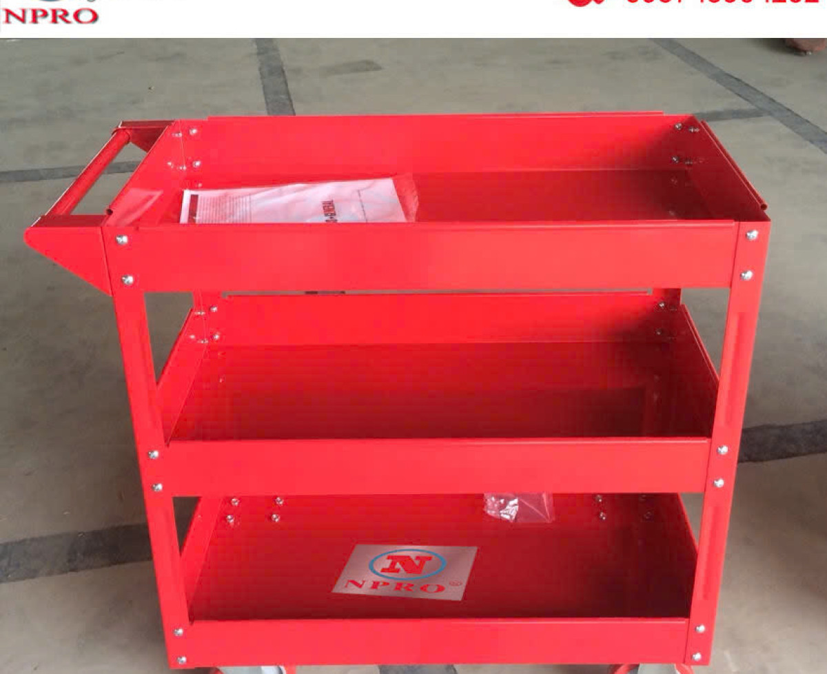 Xe Đẩy Đồ Nghề có bảng treo //