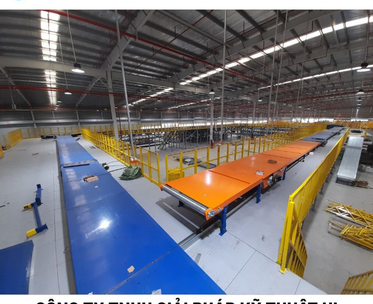 Băng chuyền phân loại hàng hóa – Giải pháp tự động hóa cho ngành logistics