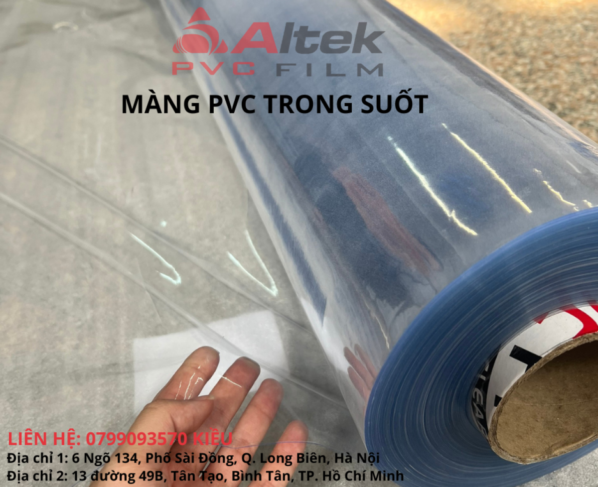 MÀNG NHỰA PVC TRONG NGĂN LẠNH- ALTEK PVC – GIÁ SỈ - TẠI BÌNH DƯƠNG