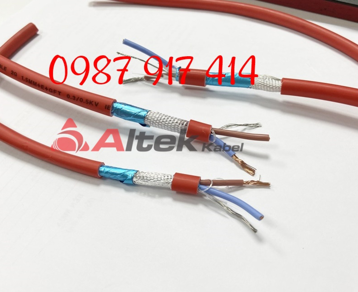 Cáp tín hiệu điều khiển chống cháy 2x1.5