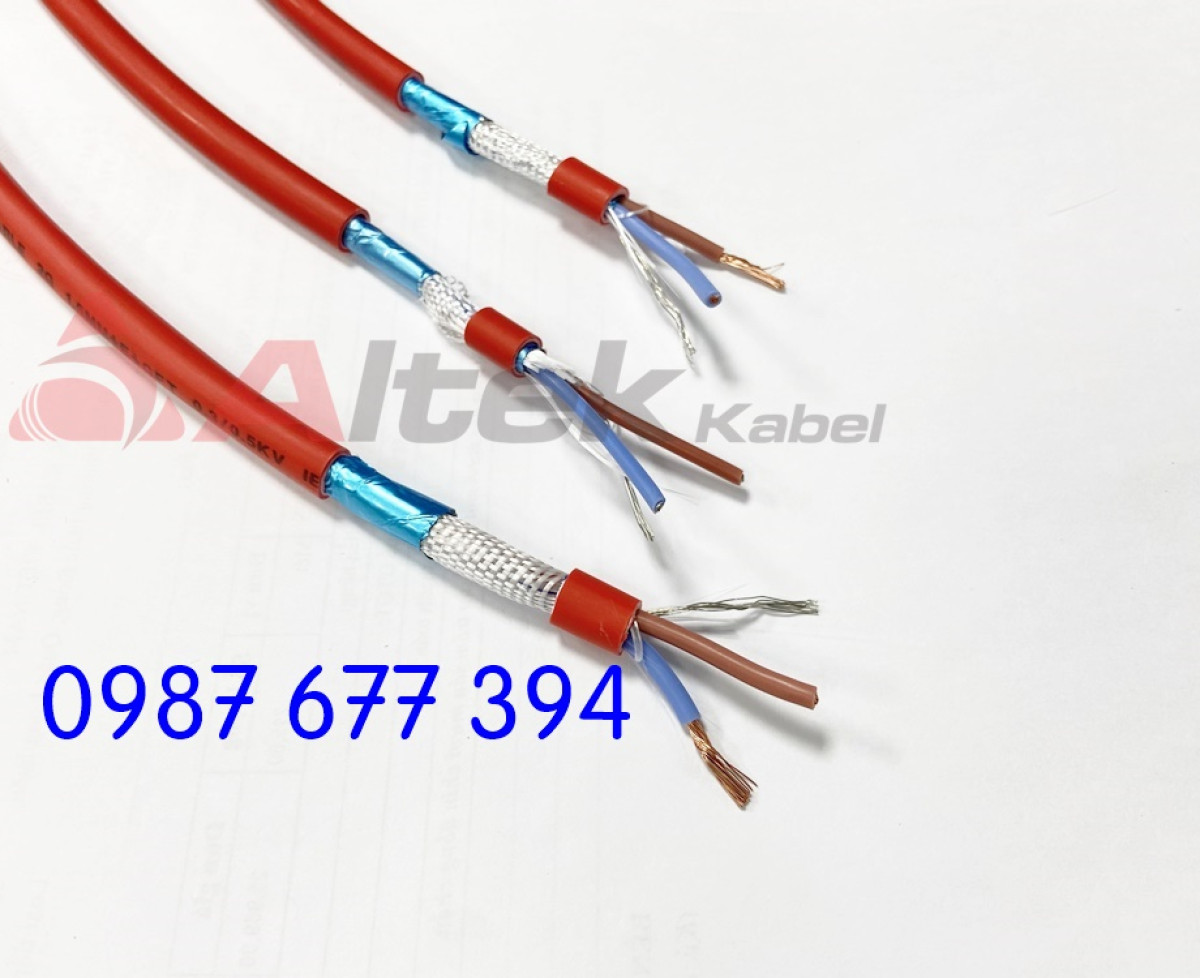 Cáp tín hiệu báo cháy chống cháy 2x1.5mm2