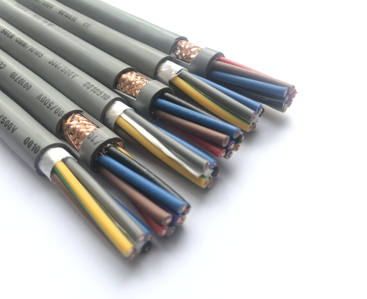 Cáp điều khiển 2-30 lõi phân màu chống nhiễu