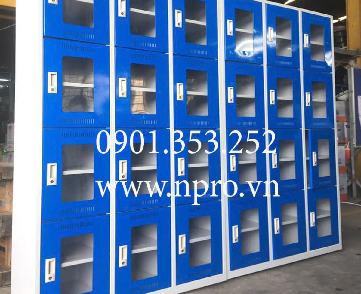 Tủ treo dụng cụ / vật tư thiết bị trong nhà máy sx, xưởng cơ khí