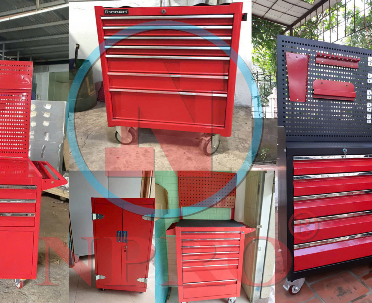 Tủ đựng đồ nghề 7 ngăn - Tủ đồ nghề NPRO