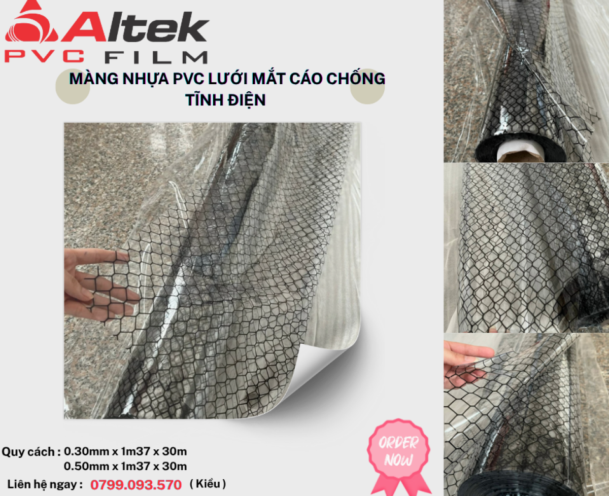 Cuộn nhựa pvc chống tĩnh điện - Giá tại quảng bình