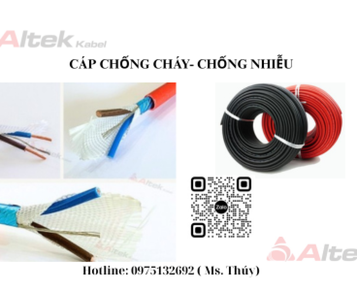 Cáp Chống Cháy, Chống Nhiễu GFT Altek Kabel HN, HCM, ĐN