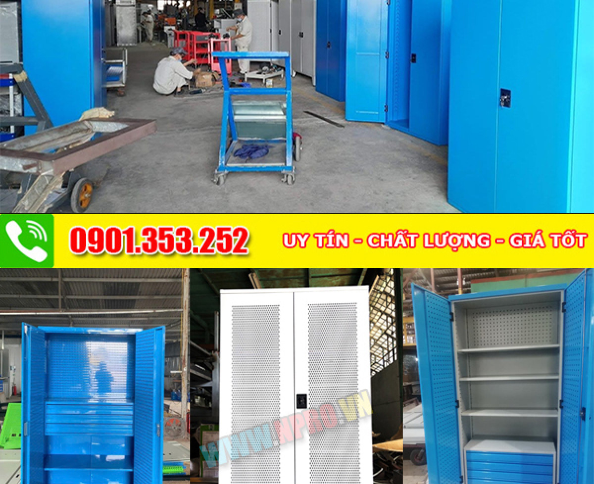 Tủ để đồ nghề, dụng cụ, phụ tùng sửa xe / treo dụng cụ kỹ thuật