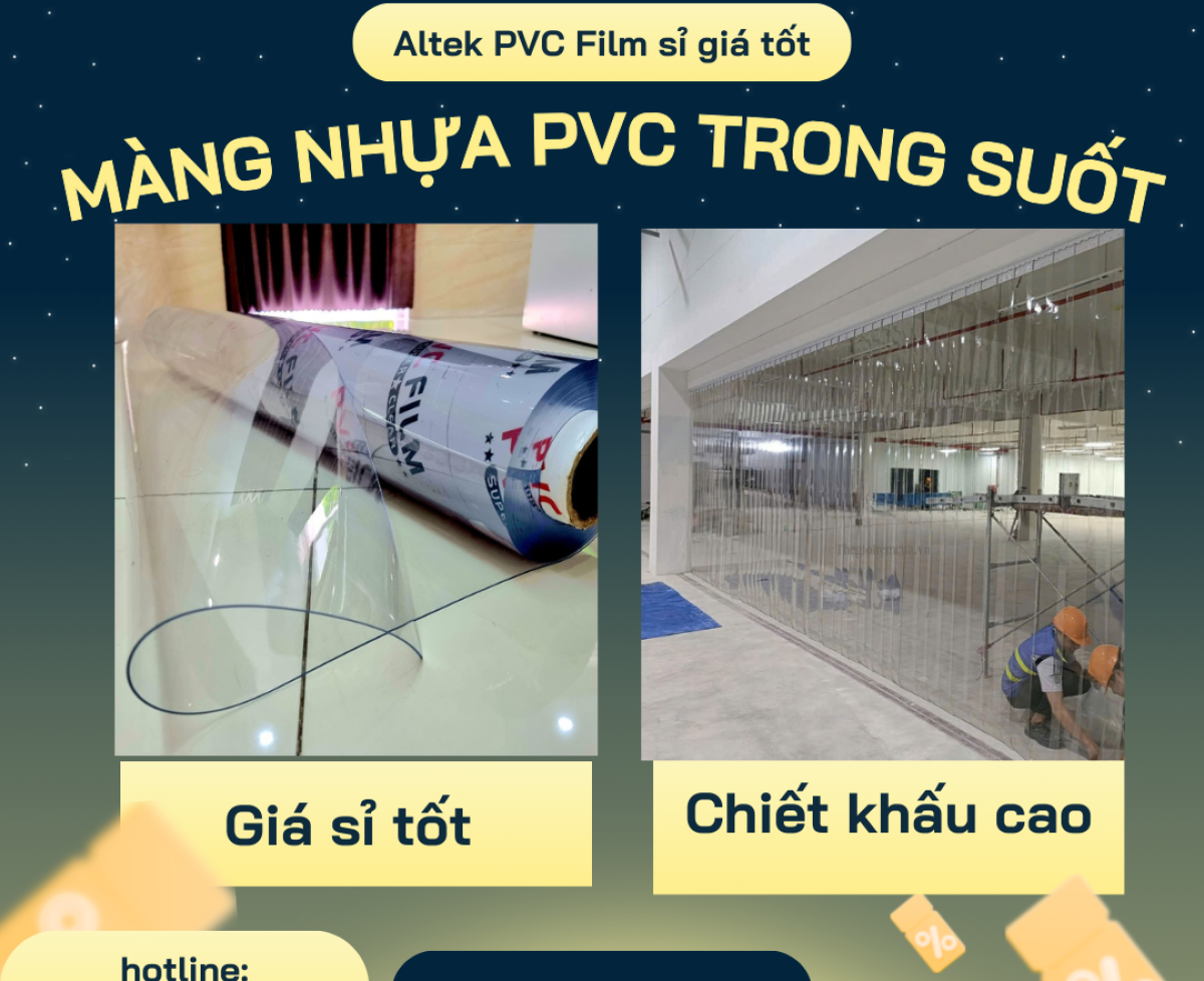 Phân phối màng nhựa PVC dẻo trong suốt | Nhập khẩu trực tiếp – Giá tốt