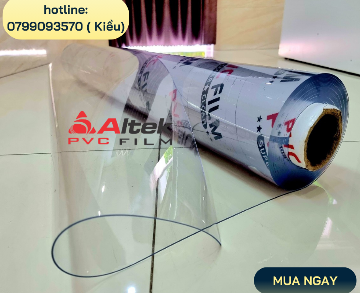 Phân phối màng nhựa PVC dẻo trong suốt | Nhập khẩu trực tiếp – Giá tốt