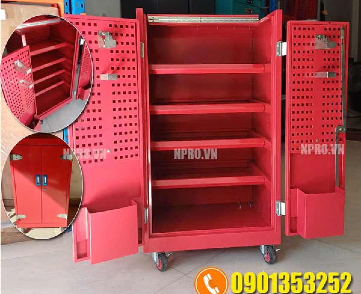 Tủ đựng dụng cụ 5 ngăn 2 cánh