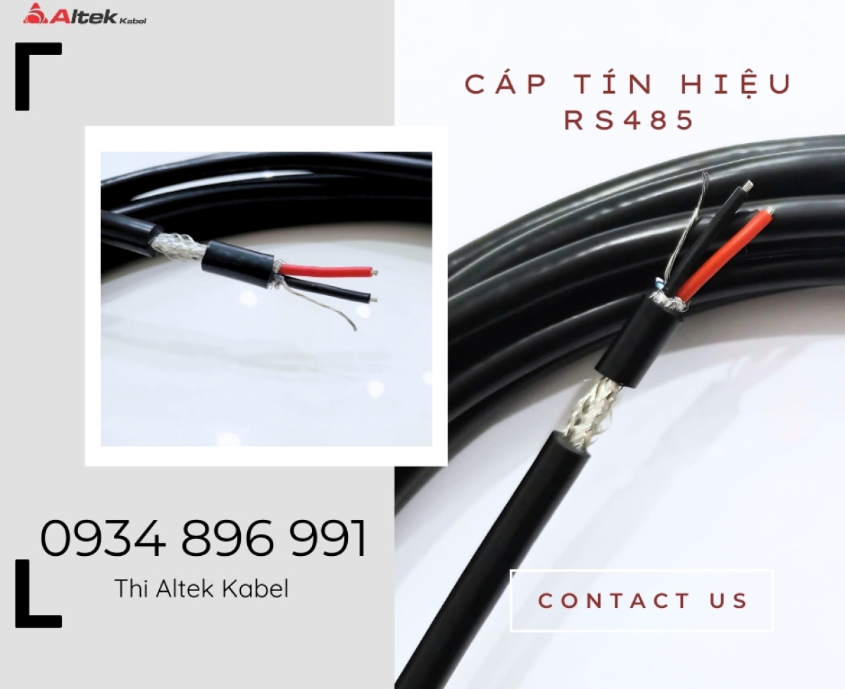 Cáp RS485 18AWG, 22AWG, 24AWG – 1 đôi, 2 đôi Altek Kabel