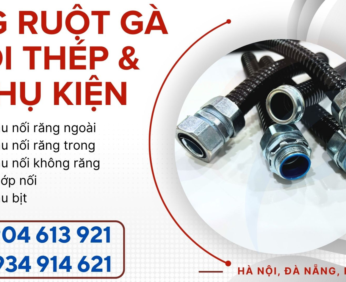 Ống ruột gà lõi thép / ống kẽm đàn hồi phi D32 Đà Nẵng, Hồ Chí MINH, Hà Nội