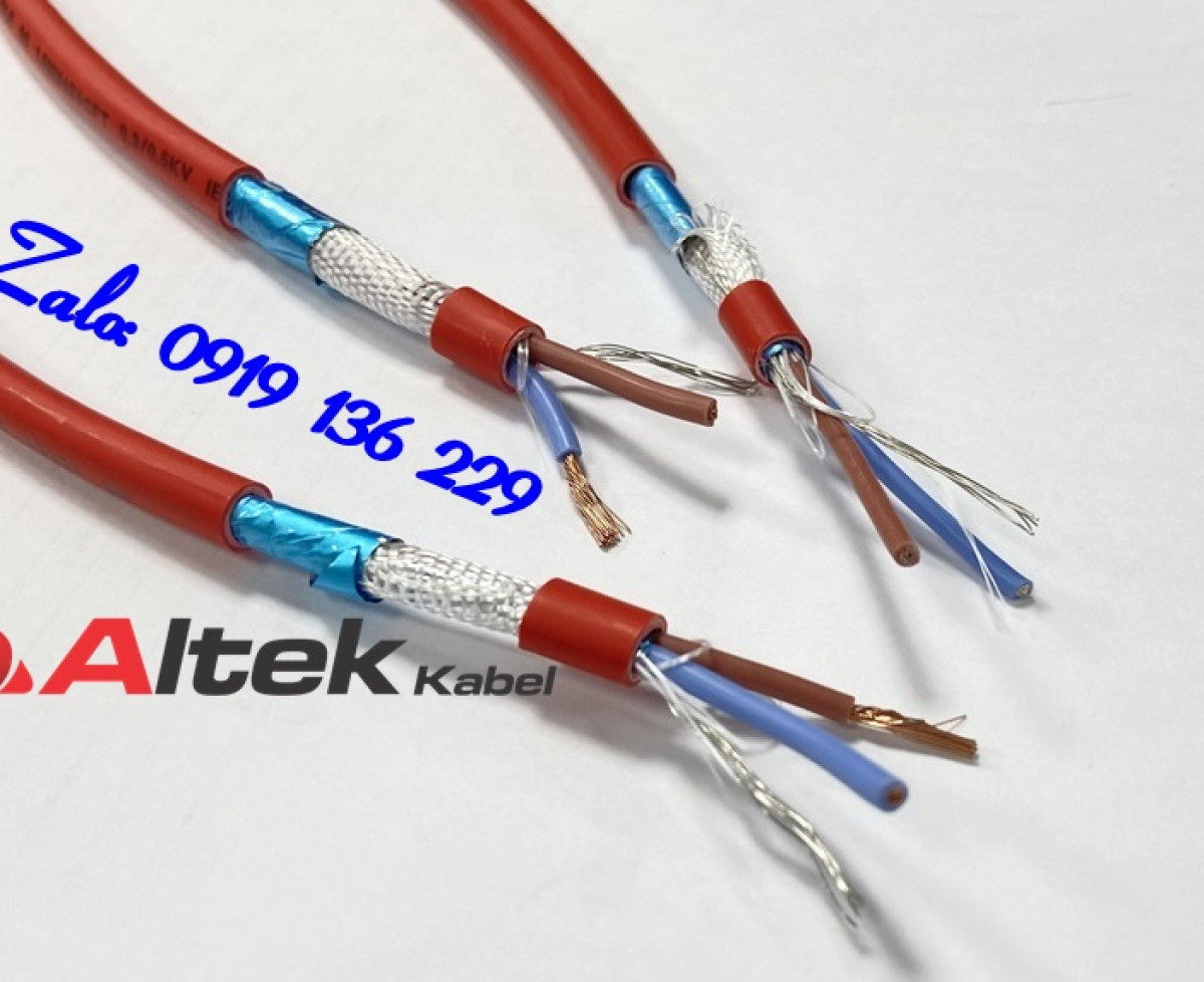 Cáp chống cháy chống nhiễu 2x0.75