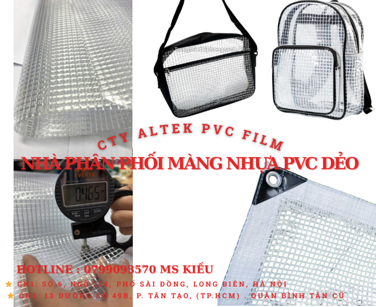 Lưới 5mm - Màng nhựa pvc dẻo - mái che nắng mưa tại Bắc Ninh