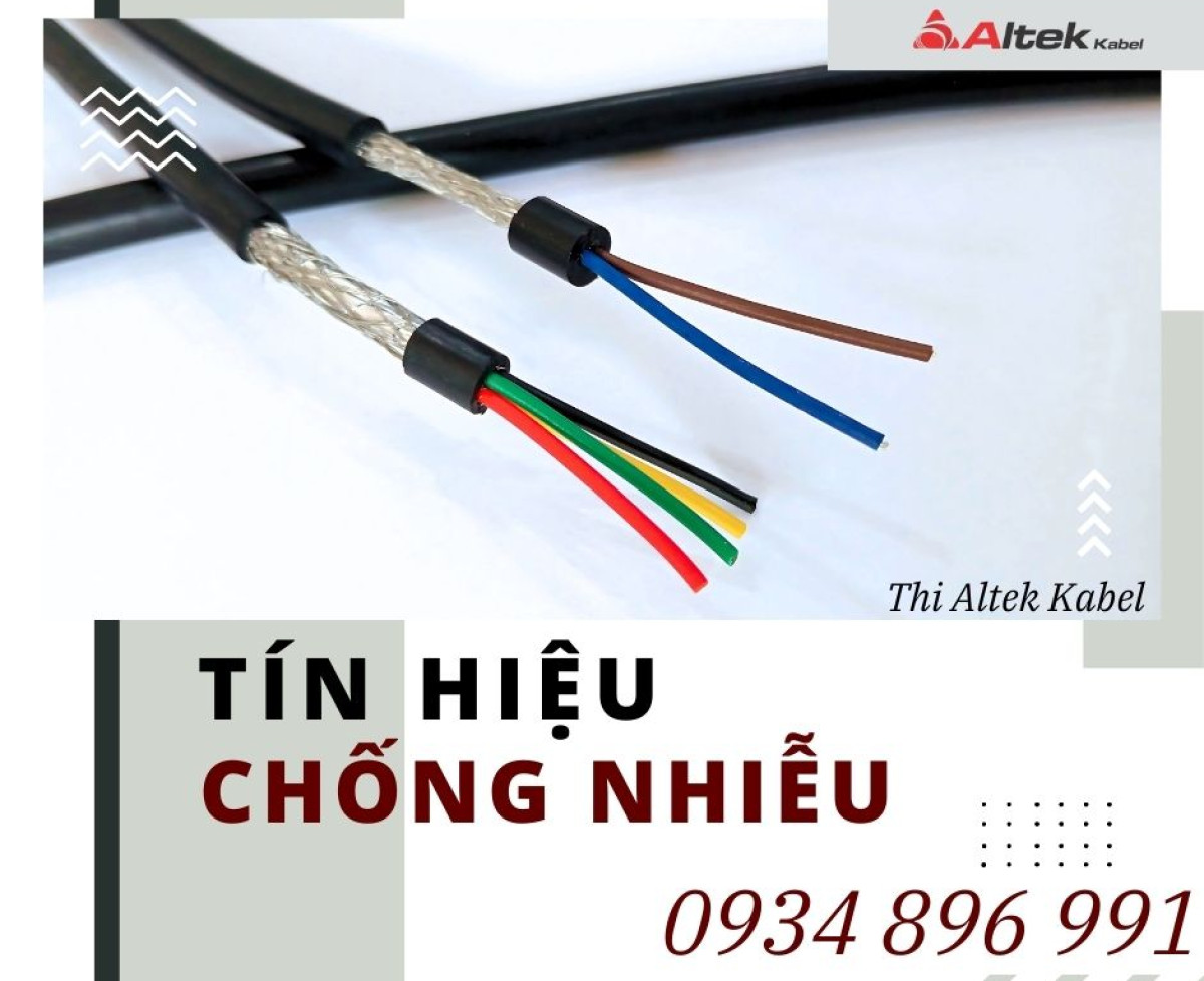 Cáp Tín Hiệu Chống Nhiễu 2×0.22mm – Dây Tín Hiệu 2x24AWG Altek Kabel