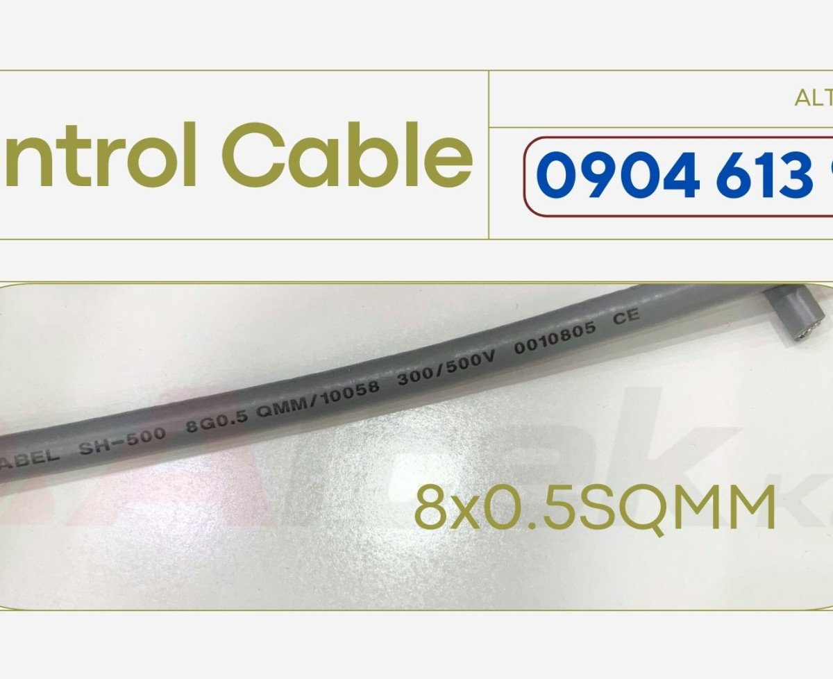 Cáp điều khiển chống nhiễu 8x0.75mm Altek  Kabel