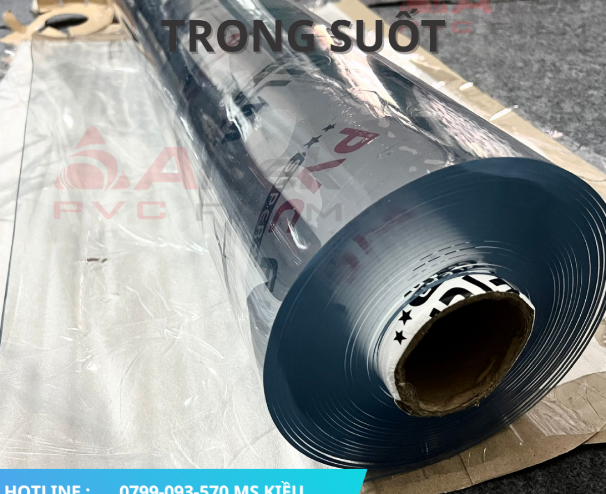 Xưởng Phân Phối Màng Nhựa PVC Dẻo – Cho Bao Bì, Xây Dựng & Nội Thất