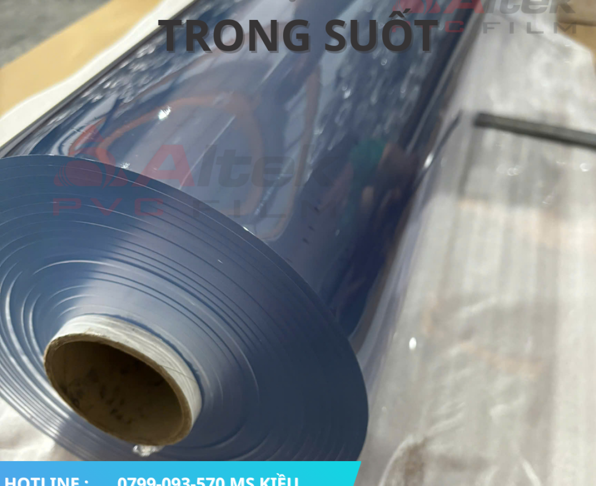 Xưởng Phân Phối Màng Nhựa PVC Dẻo – Cho Bao Bì, Xây Dựng & Nội Thất