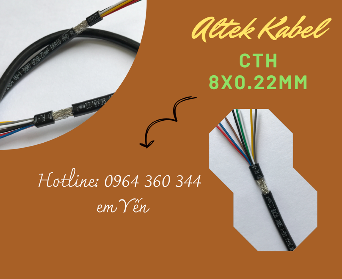 Cáp tín hiệu chống nhiễu/Cáp báo cháy 0.22mm giá tốt