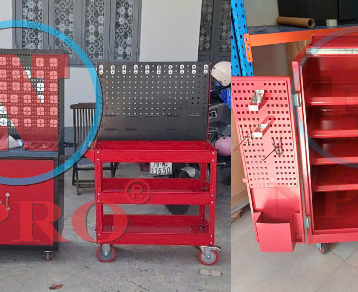 NPRO Tủ đồ nghề 2 ngăn đến 7 ngăn, tủ treo dụng cụ các loại