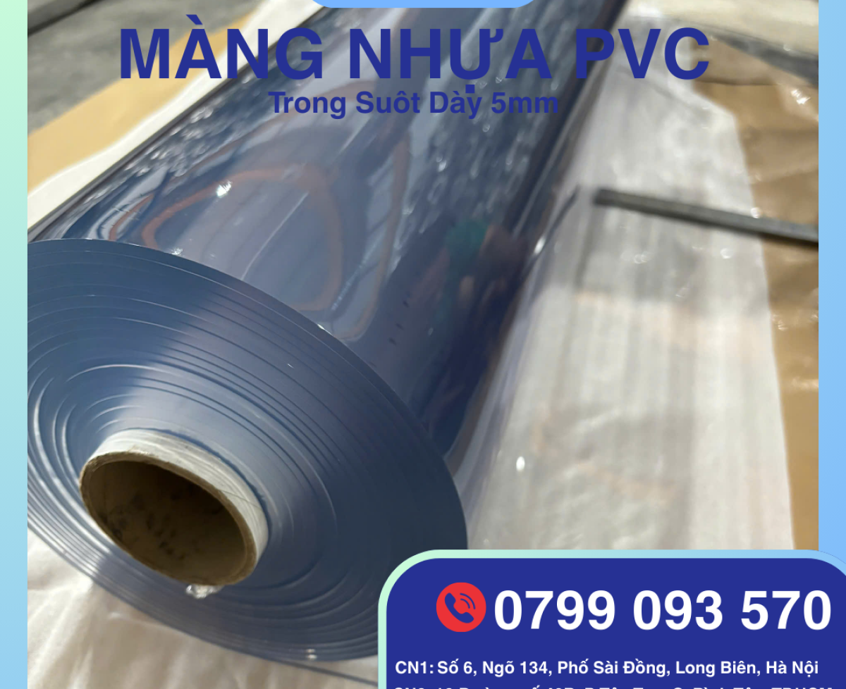 Cơ sở phân phối màng nhựa pvc dẻo giá rẻ tại Hà Nội - HCM