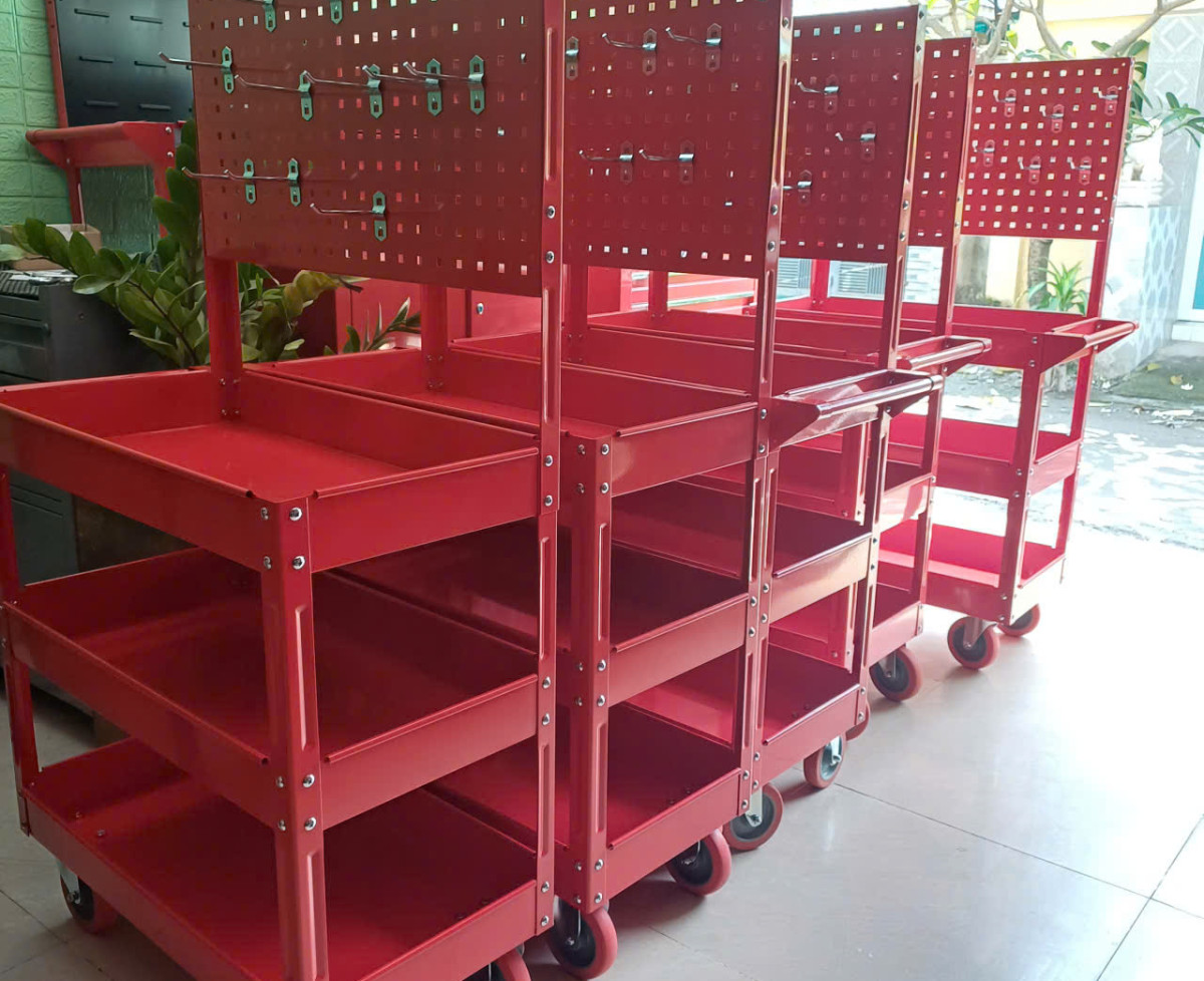 NPRO Chuyên Xe Đẩy Đồ Nghề 2 ngăn, 3 Ngăn - Tủ đồ nghề