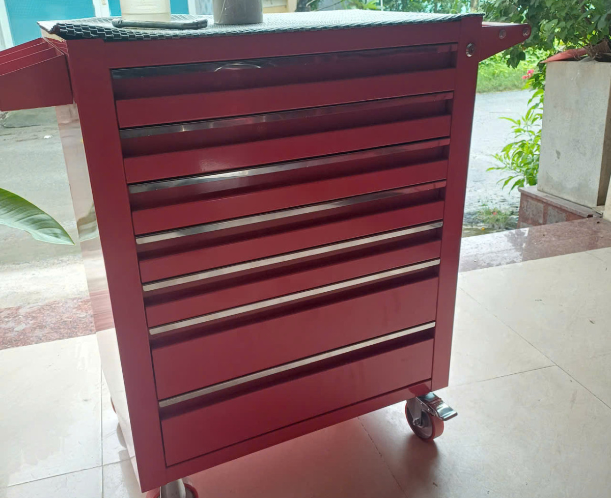 Tủ đựng dụng cụ 7 ngăn chuyên dùng cho kỹ thuât/ thợ cơ khí / sửa xe