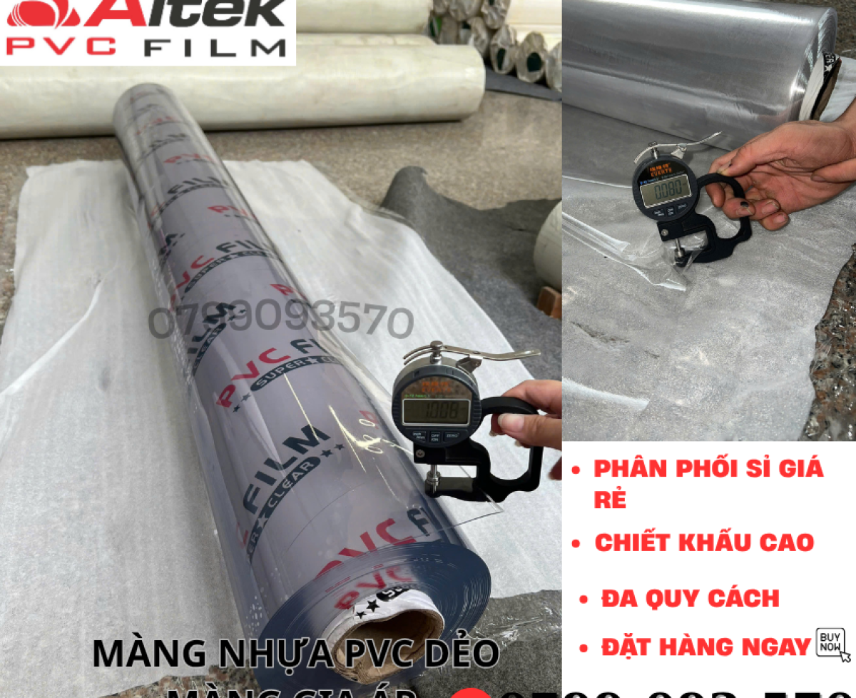 Cơ sở màng nhựa pvc dẻo – giá sỉ siêu tốt tại HCM