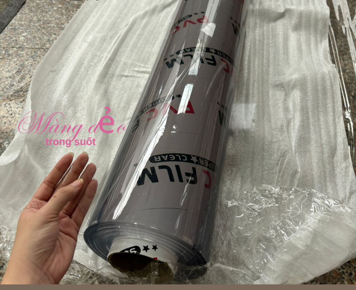 Tấm nhựa pvc dẻo trong suốt - giá rẻ , sẵn kho tại HCM