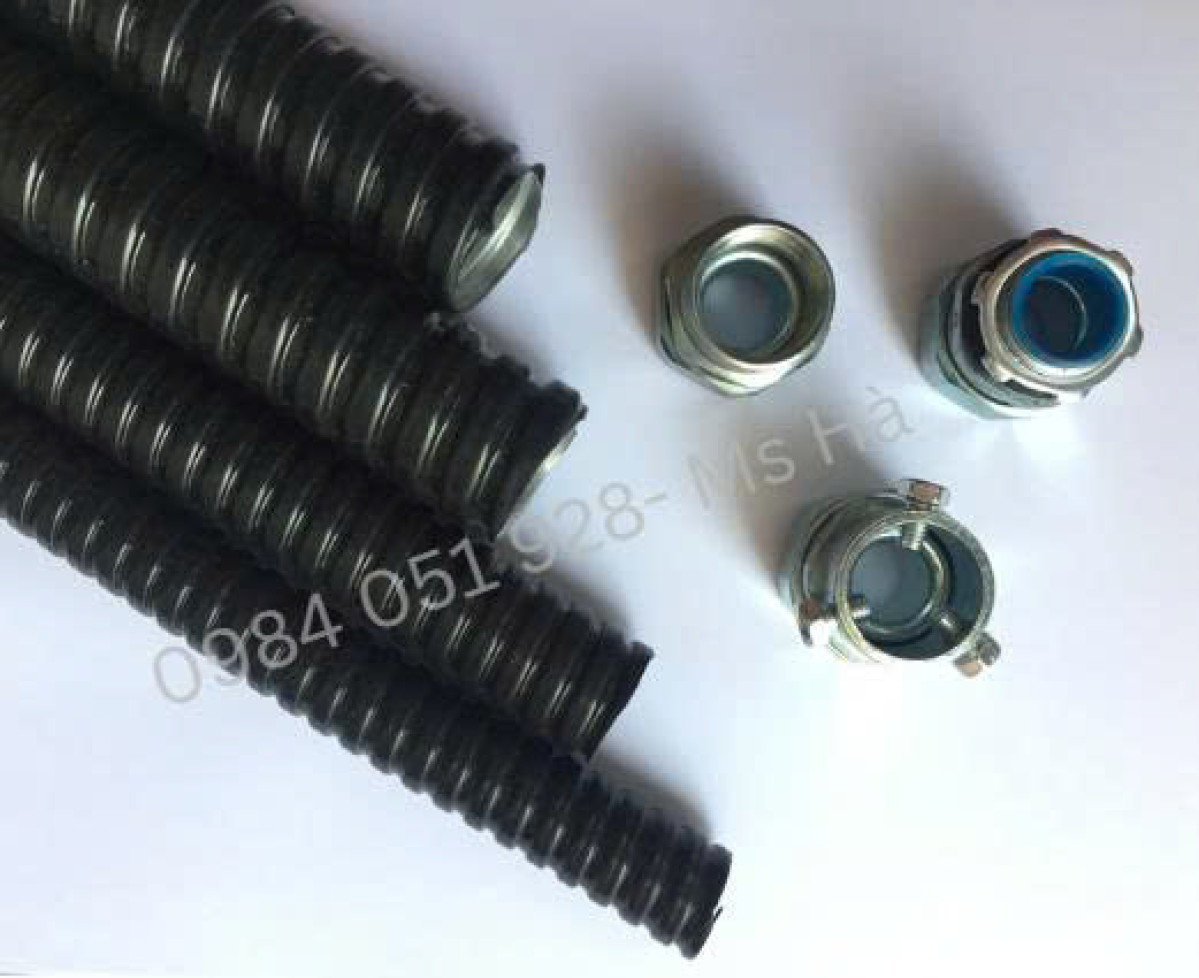 ống ruột gà lõi thép/ đầu nối