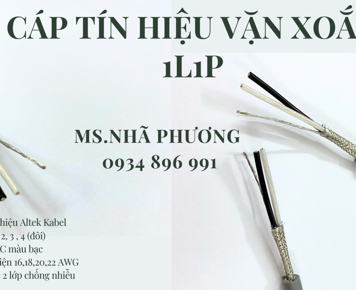 CÁP TÍN HIỆU VẶN XOẮN ALTEK KABEL 1L1P ĐÀ NẴNG, HÀ NỘI, HCM