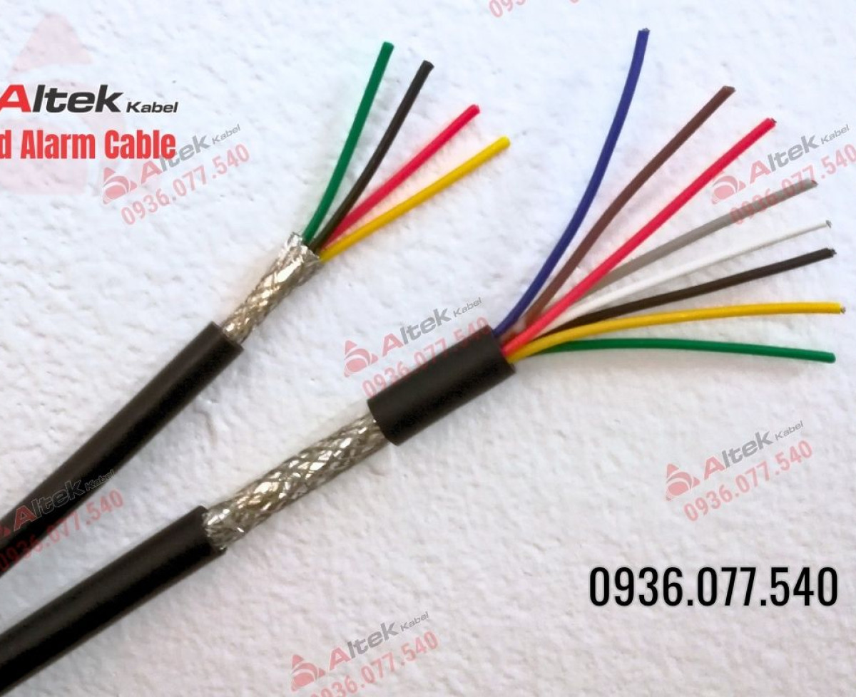 Cáp tín hiệu chống nhiễu Altek Kabel 8x0.22mm²