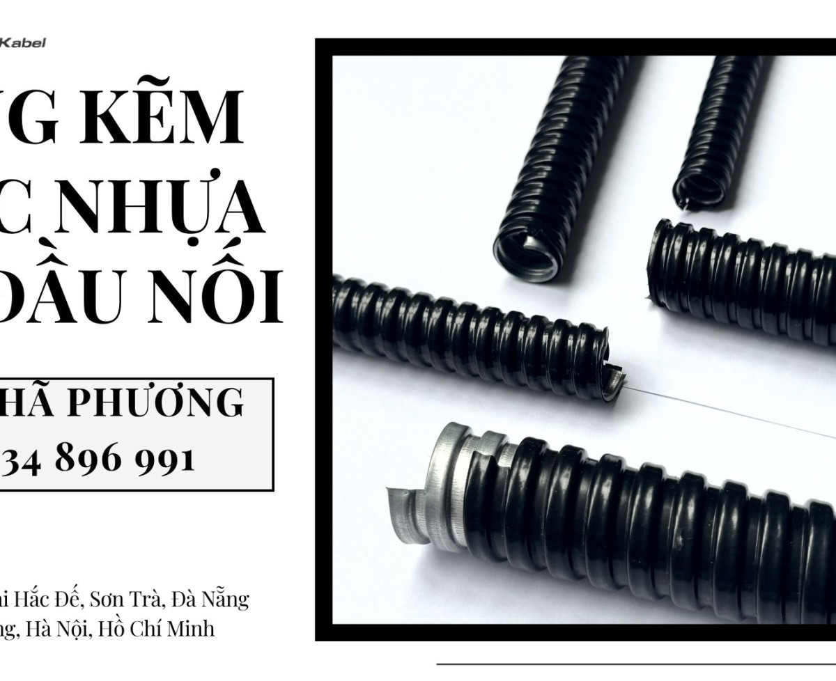 ỐNG RUỘT GÀ KẼM BỌC NHỰA & ĐẦU NỐI ĐÀ NẴNG, HÀ NỘI, HCM