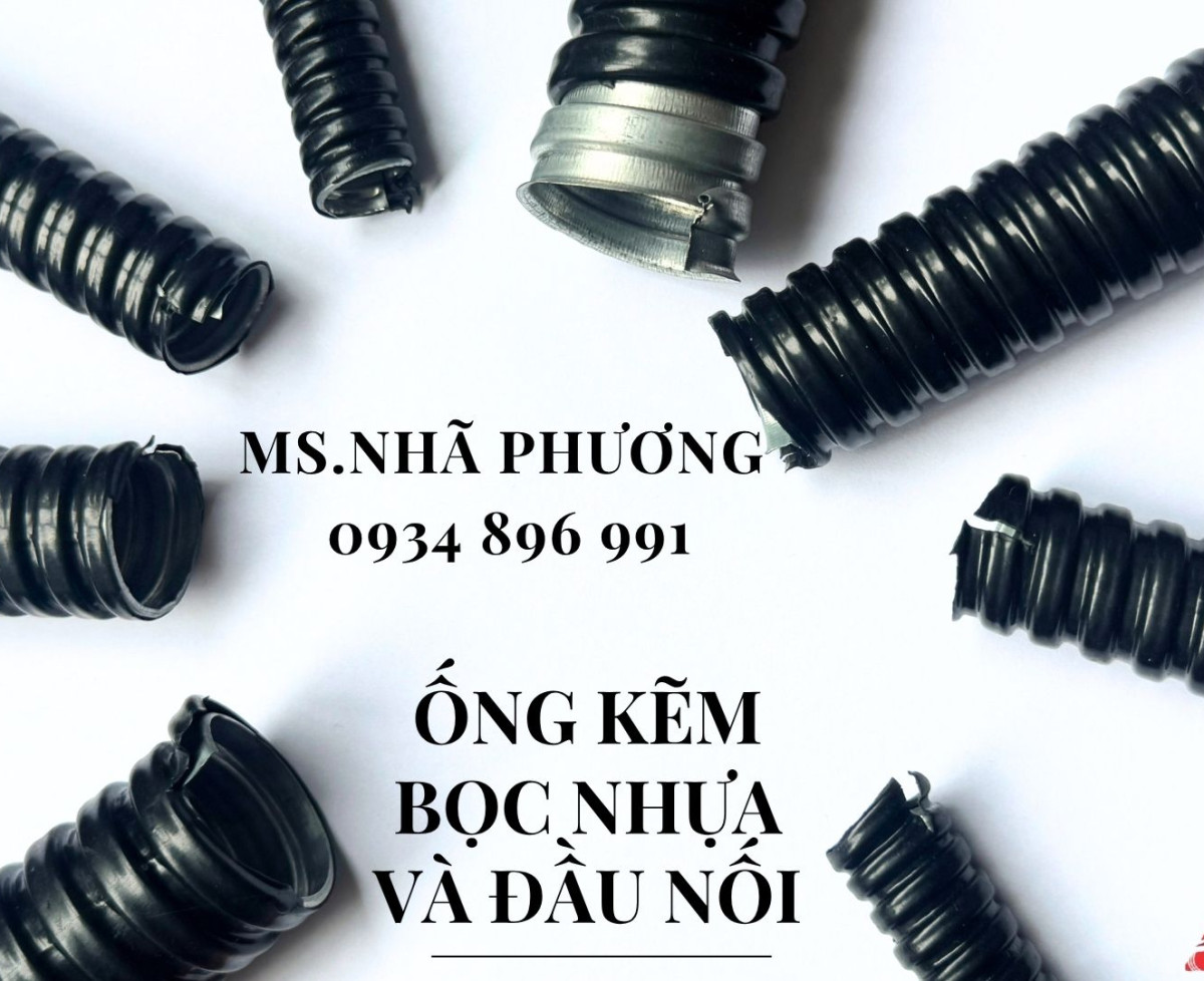 ỐNG RUỘT GÀ KẼM BỌC NHỰA & ĐẦU NỐI ĐÀ NẴNG, HÀ NỘI, HCM