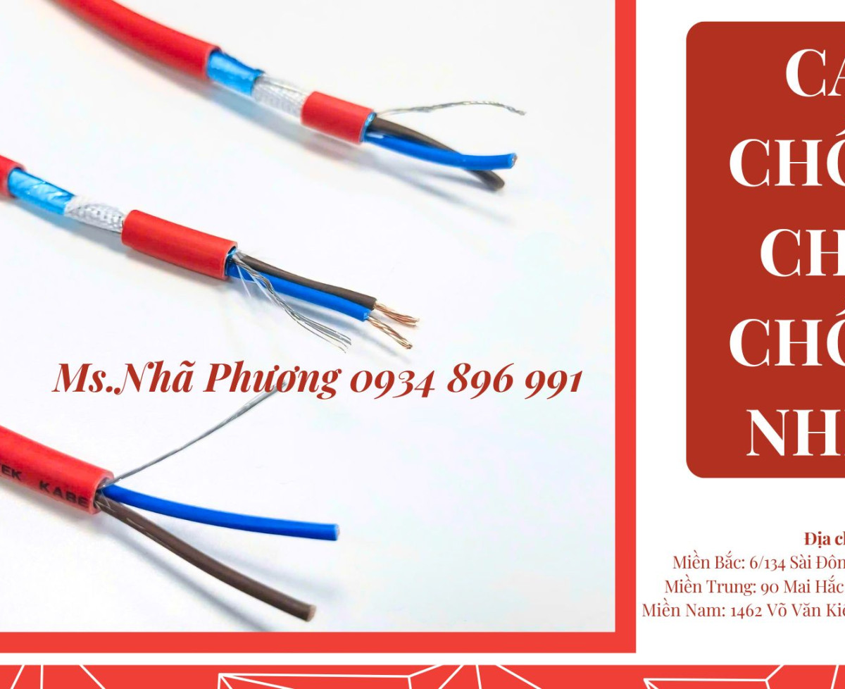 CÁP TÍN HIỆU CHỐNG CHÁY, CHỐNG NHIỄU 2*1.5 MM2 HỒ CHÍ MINH