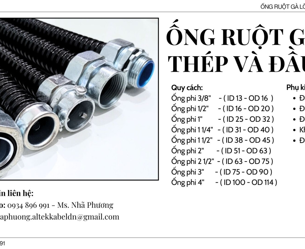 ỐNG RUỐT GÀ BỌC NHỰA VÀ PHỤ KIỆN HUẾ, QUẢNG BÌNH, QUẢNG NGÃI.