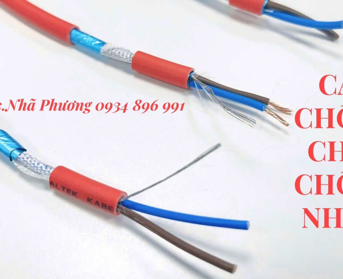 Cáp Chống Cháy Chống Nhiễu 2x1.5 mm2 Altek Kabel Đà Nẵng, Hà Nội, HCM