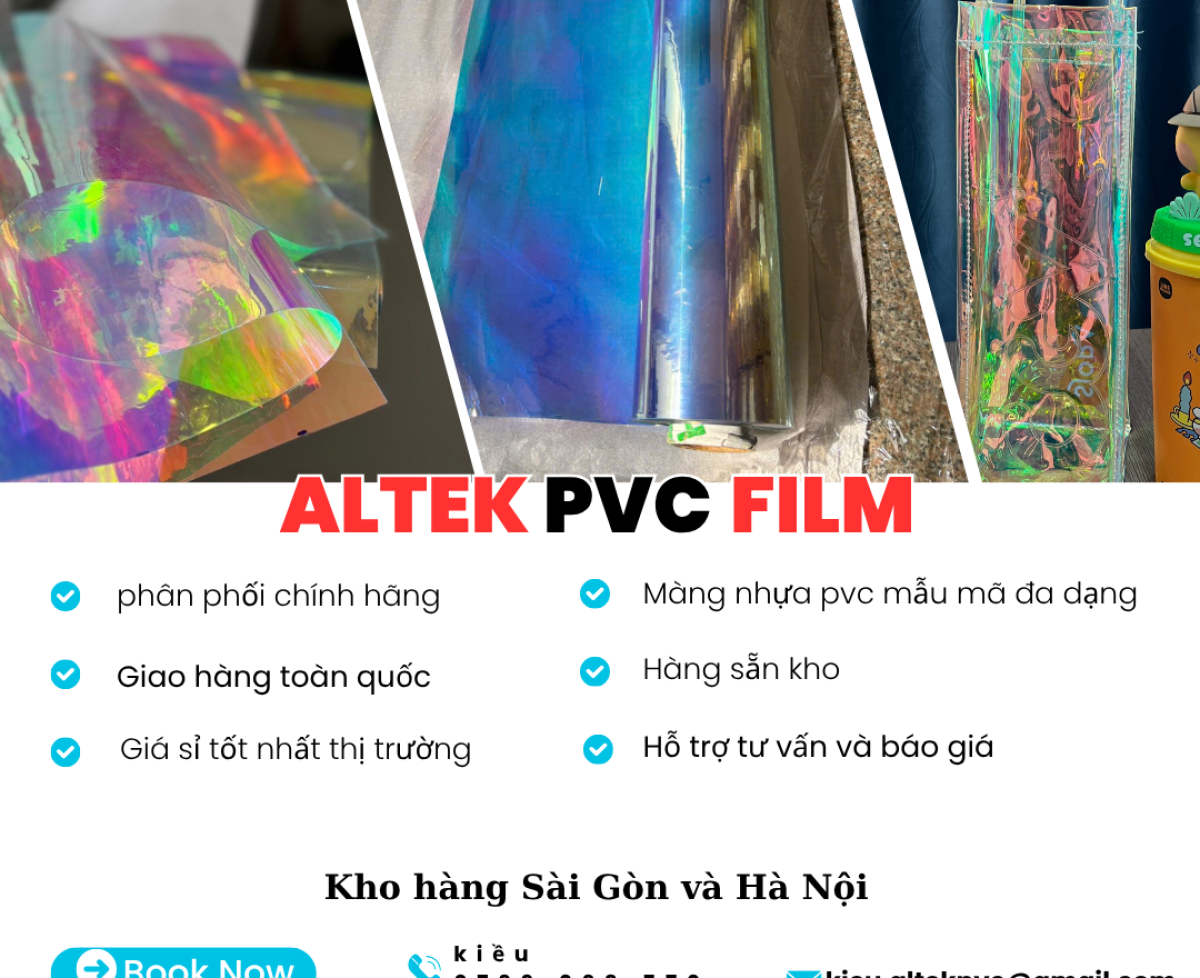 Màng nhựa pvc Holohram ( nhiều màu lấp lánh ) – giá sỉ gốc tận xưởng