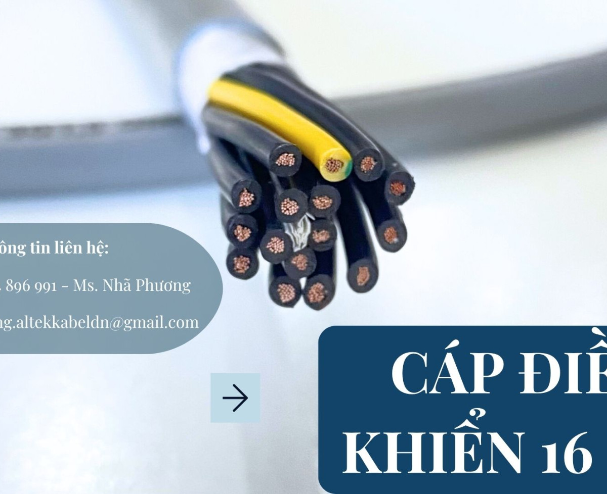 CÁP ĐIỀU KHIỂN 16 LÕI ALTEK KABEL ĐÀ NẴNG – HÀ NỘI – HỒ CHÍ MINH