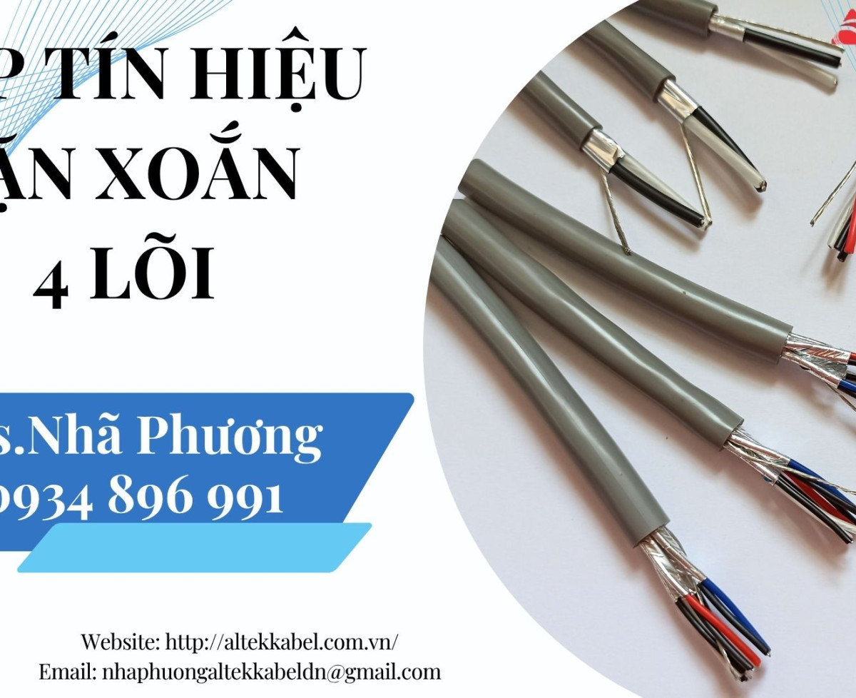 CÁP VẶN XOẮN 22 AWG 4 LÕI ALTEK KABEL ĐÀ NẴNG – HÀ NỘI – HỒ CHÍ MINH