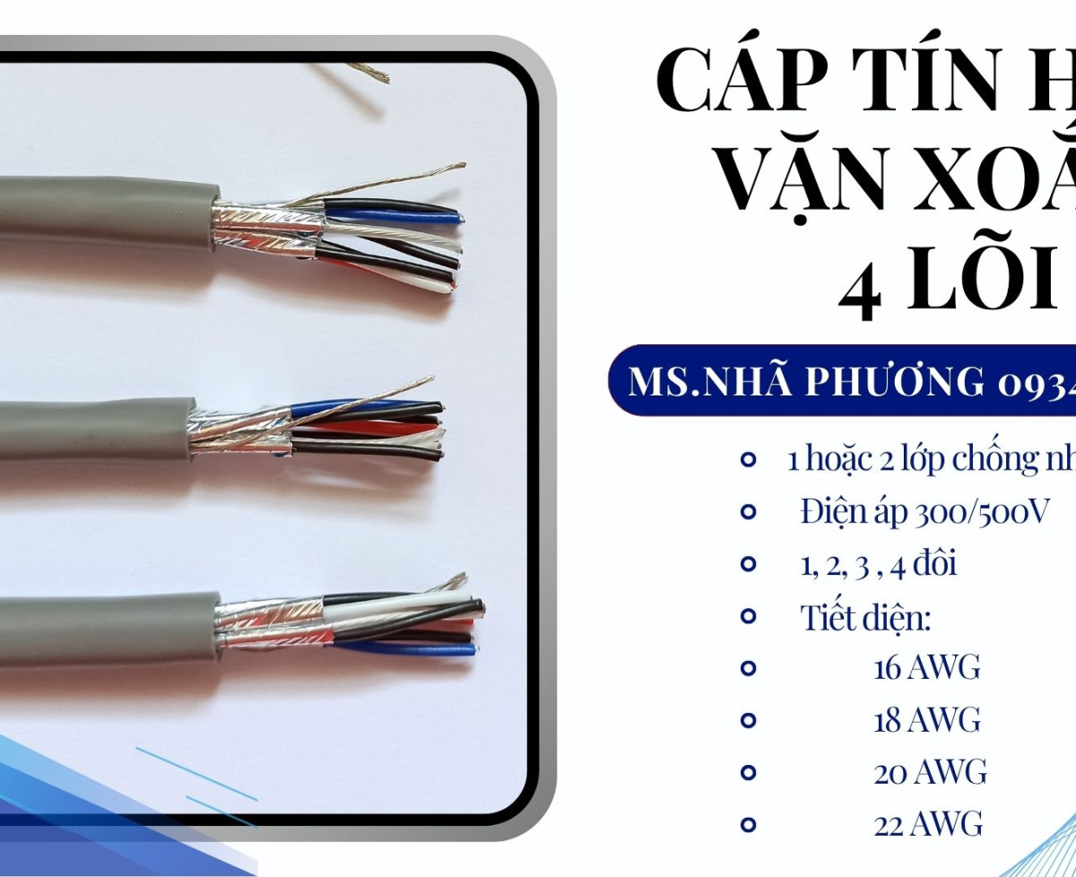 CÁP VẶN XOẮN 22 AWG 4 LÕI ALTEK KABEL ĐÀ NẴNG – HÀ NỘI – HỒ CHÍ MINH
