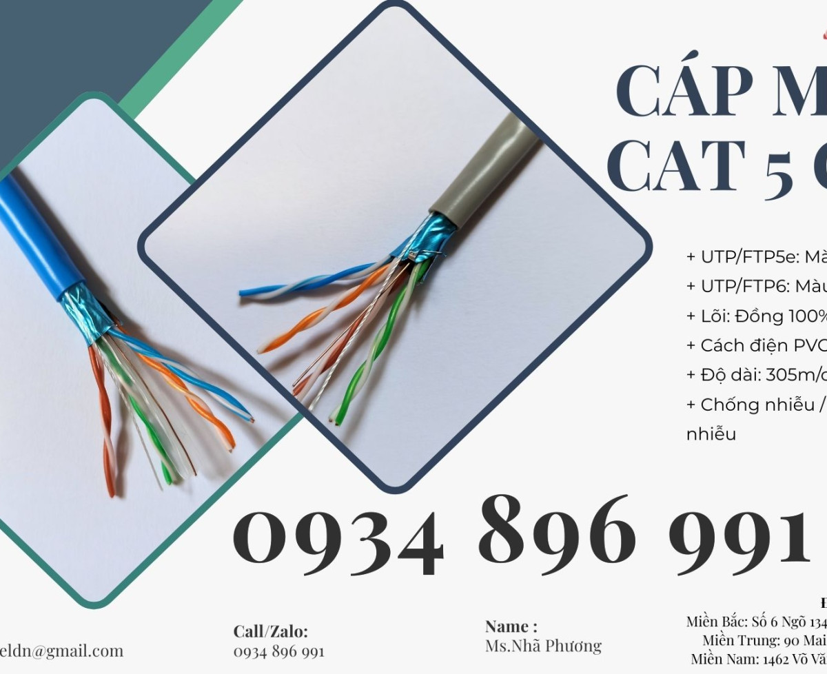 CÁP MẠNG ALTEK KABEL CAT 5 23AWG ĐÀ NẴNG, HÀ NỘI, HCM.