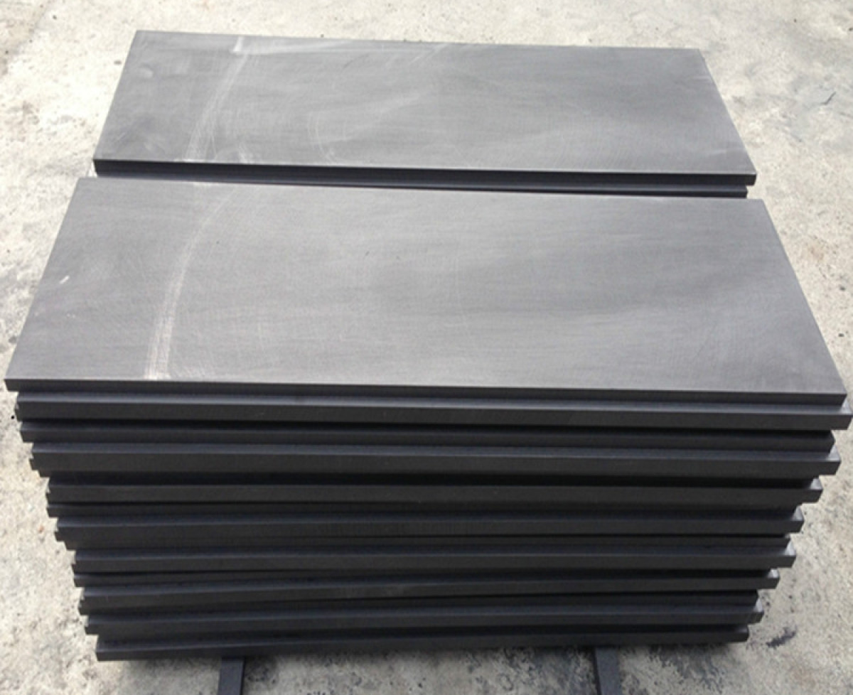 Graphite tấm  bôi trơn, Tấm Graphite làm kín đầu lò, tấm lót Graphite, tấm than chì điện cực