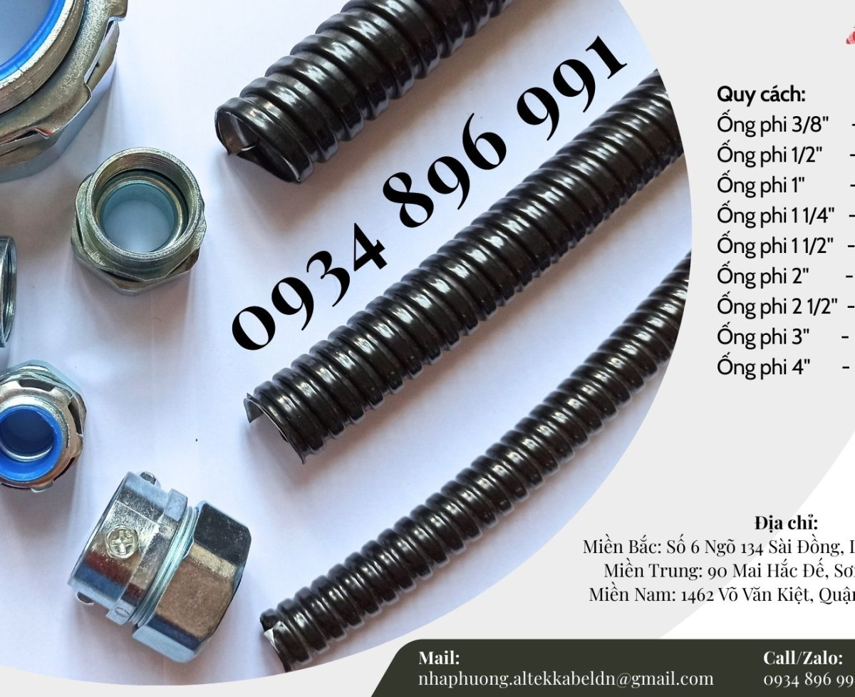 Ống Ruột Gà Và Phụ Kiện Altek Kabel Quàng Ngãi, Quảng Bình, Quảng Nam