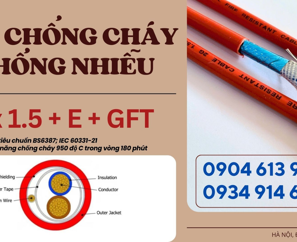 Cáp tín hiệu chống cháy chống nhiễu 2x0.75/2x1.0/2x1.5/2x2.5 Altek Kabel