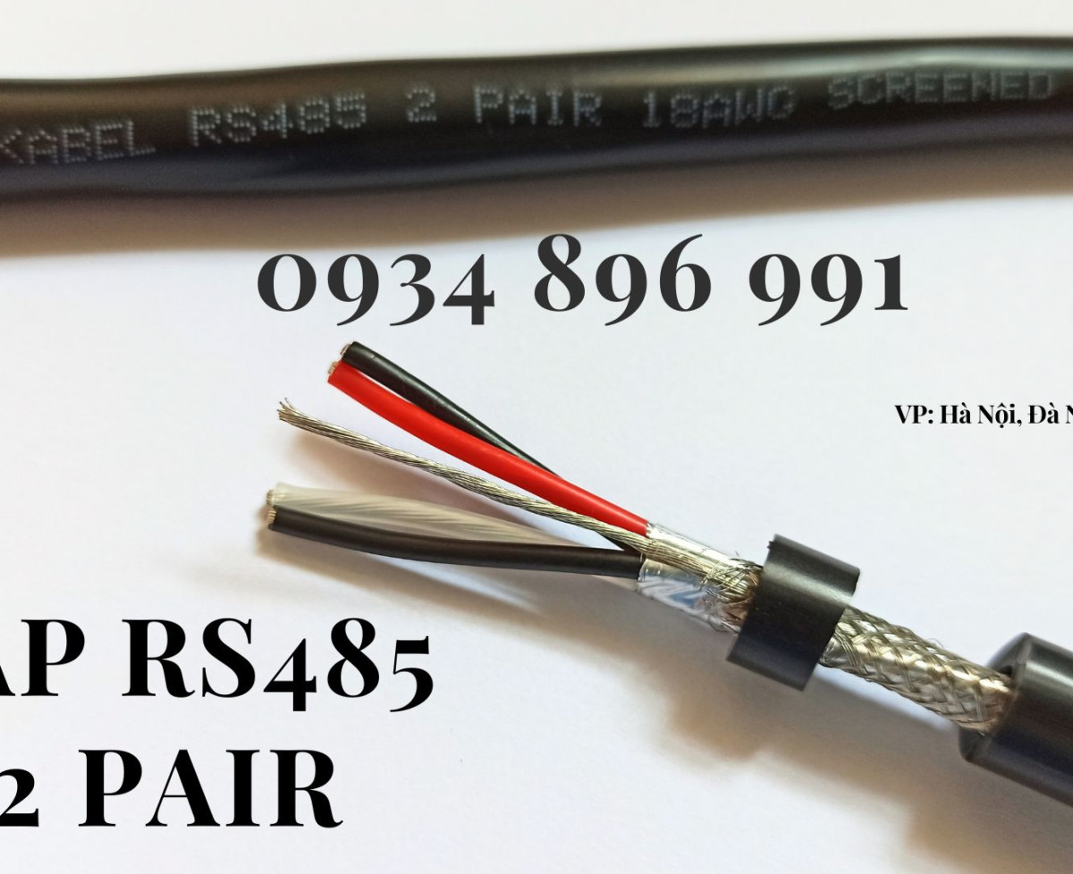 Cáp Tín Hiệu Rs485 2 Pair 24 Awg Hồ Chí Minh, Hà Nội