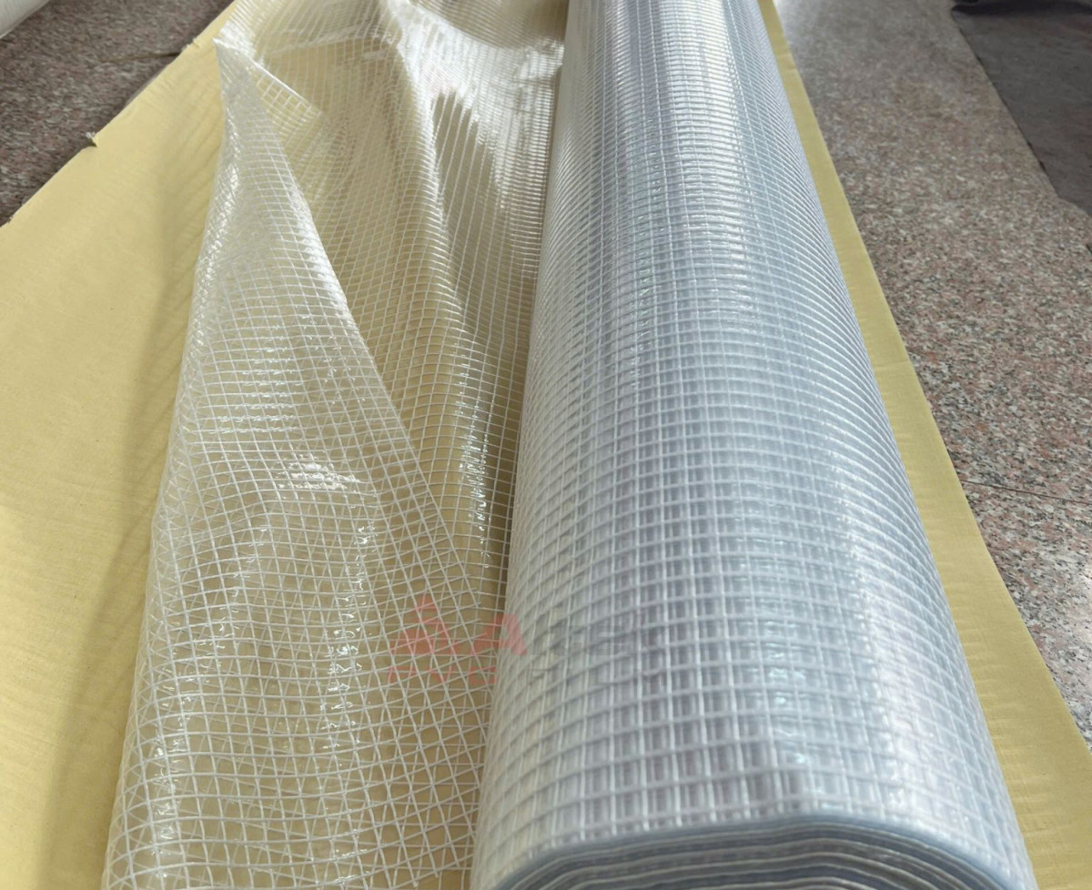 Màng nhựa pvc lưới 10mm thích hợp công nghiệp, đóng gói