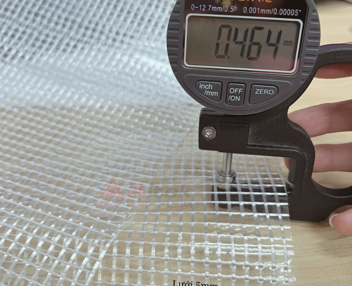 Nhựa pvc lưới 5mm bền bỉ cho mọi ngành nghề, hàng luôn sẵn kho