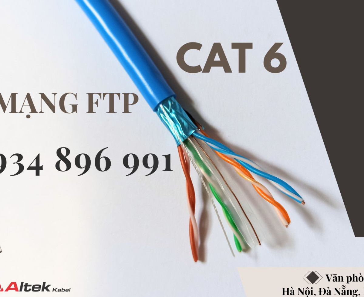 CÁP MẠNG FTP6 –23AWG CÓ SẴN ĐÀ NẴNG, HÀ NỘI, HỒ CHÍ MINH