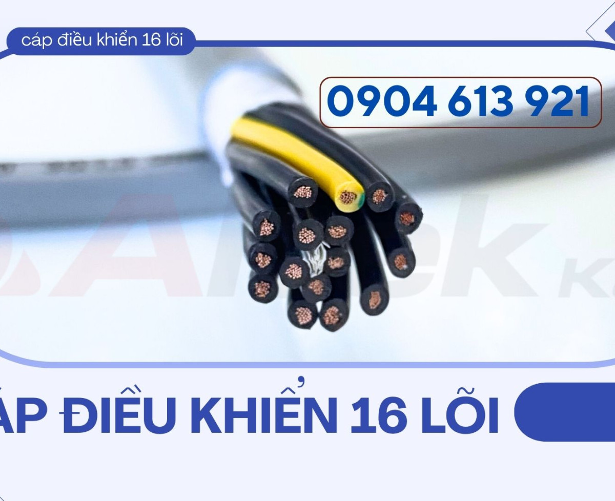 Cáp điều khiển 16x0.5/16x0.75/16x1.0/16x1.5 Altek Kabel chính hãng nhập khẩu